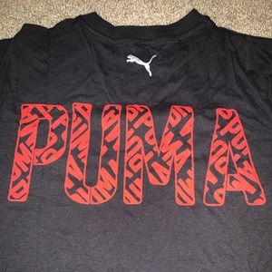 PUMA red letter T Shirt